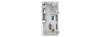 Crafton Floor Plan at Parcels at Concourse, Tennessee, 38104