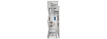 Crafton3 Floor Plan at Parcels at Concourse, Tennessee, 38104