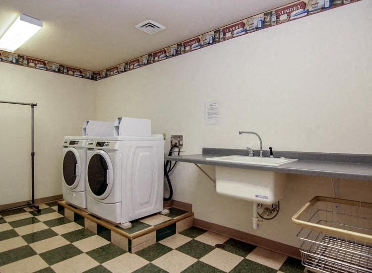 Coin-operated laundry facilities