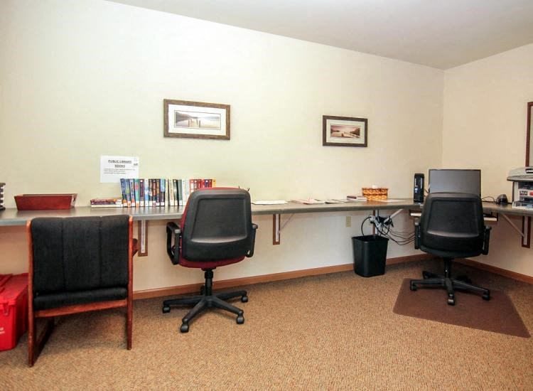 Business center with WiFi