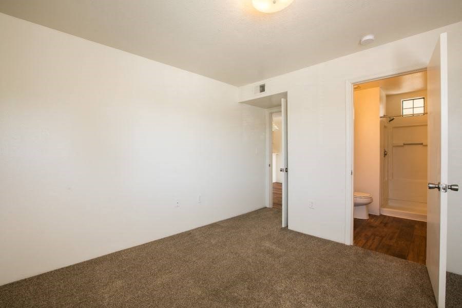 Bedroom with private bathroom