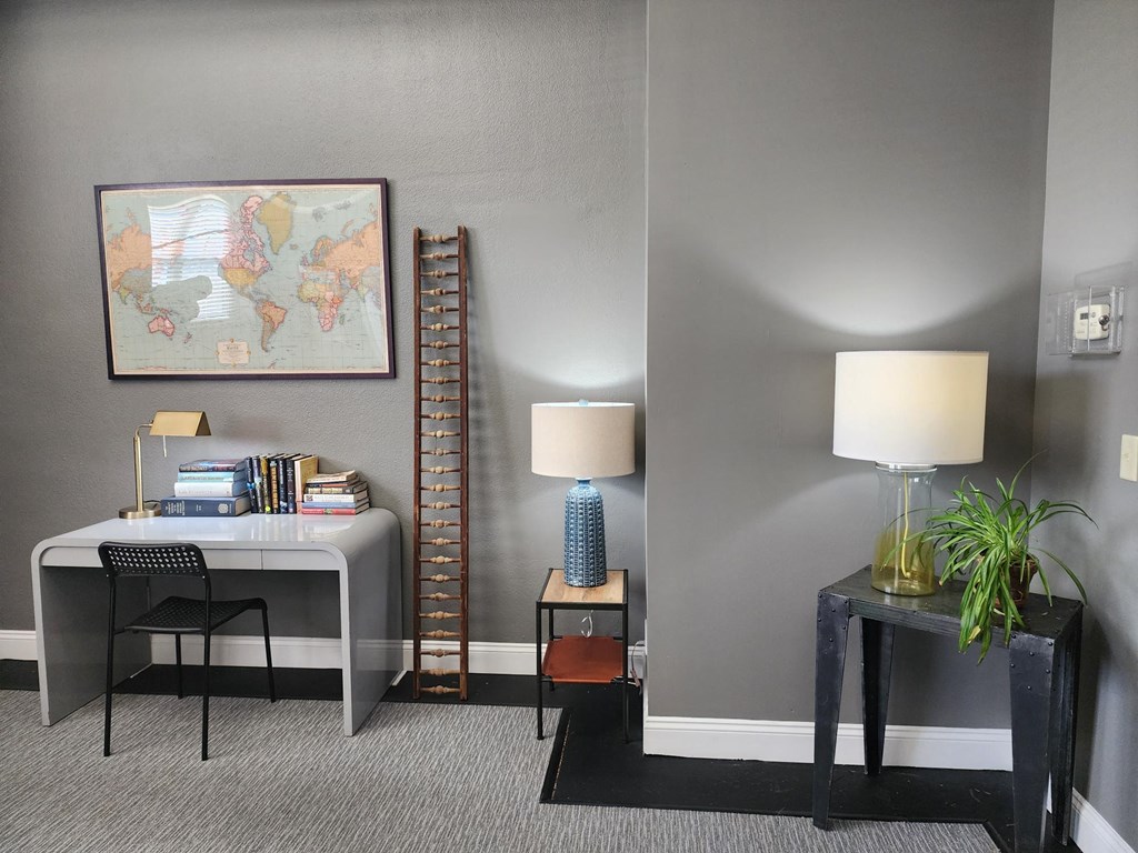 Study Desk at Convent Gardens Apartments, St. Louis