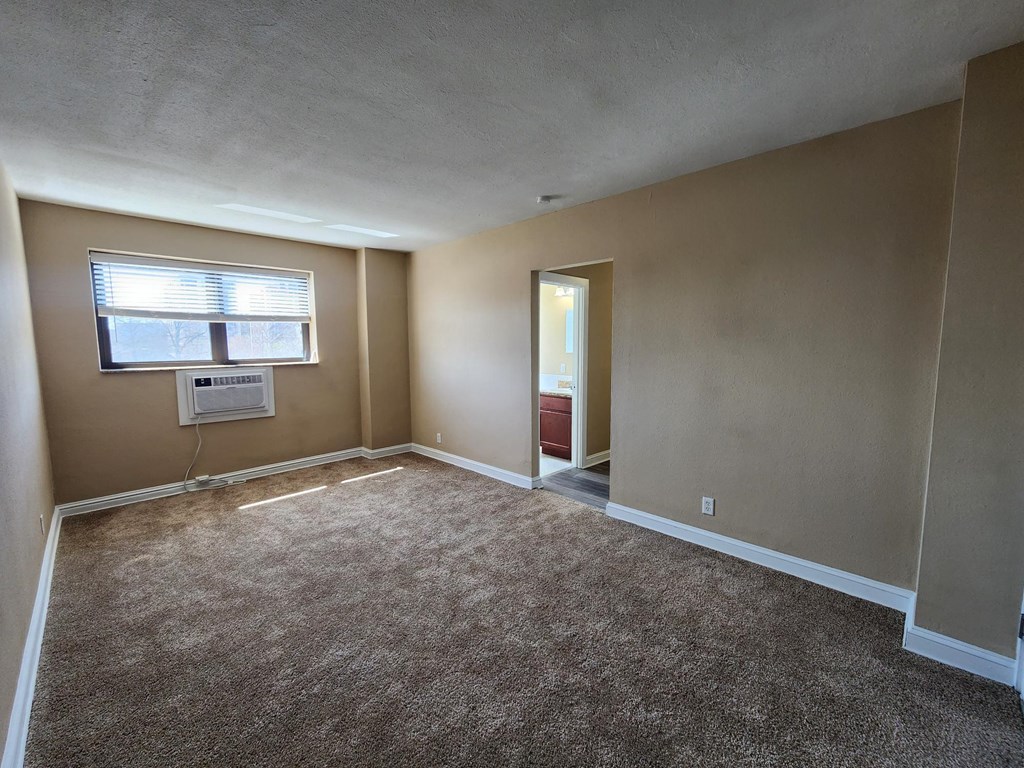 Carpeted Bedroom at Convent Gardens Apartments, St. Louis