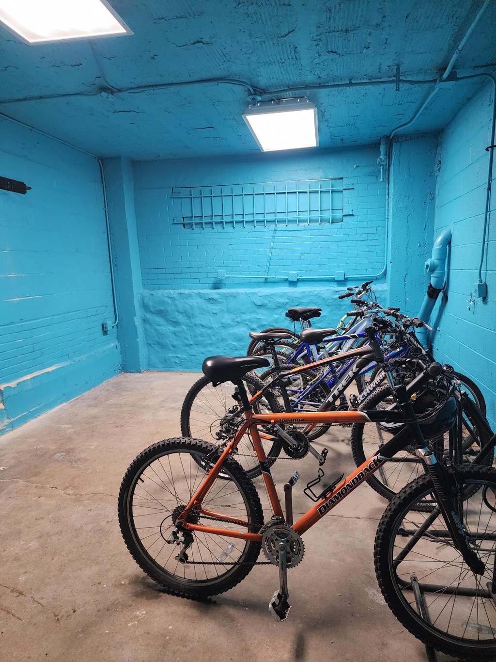 Bike Storage at Convent Gardens Apartments, St. Louis, MO