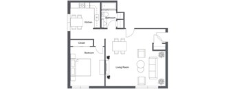 Essex Stoughton One Bedroom One Bathroom