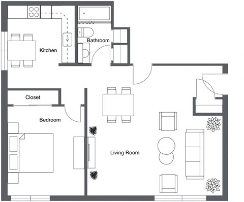 Essex Stoughton One Bedroom One Bathroom