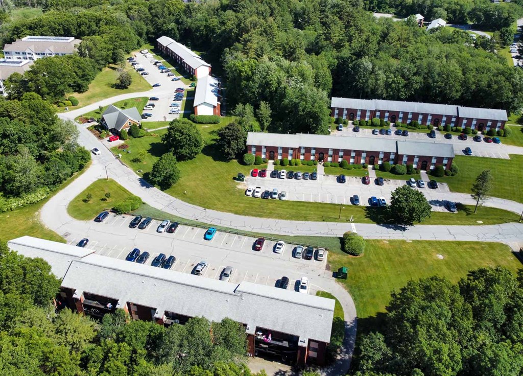 Skyline commons aerial photo of the property