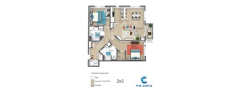 Two Bed Two Bath The Curtis Apartments in Bellingham