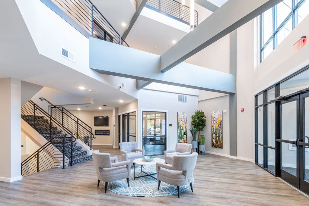 Millside entryway and community area