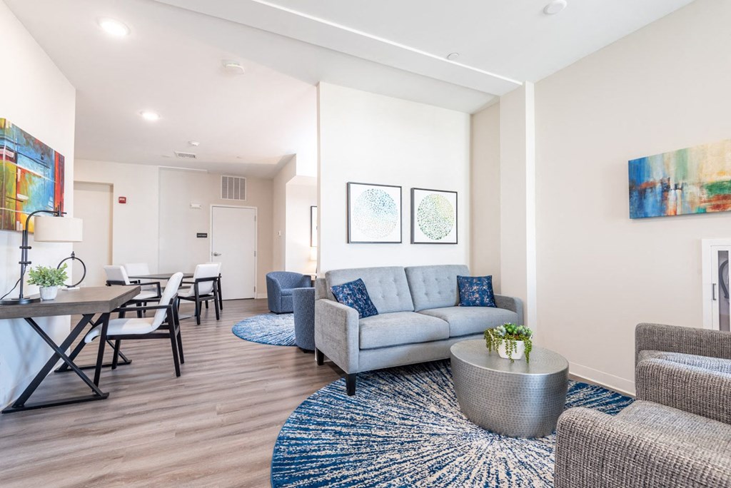 Resident lounge at Millside at Heritage Park
