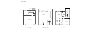 Townhouse Layout at The Mastlight Weymouth MA