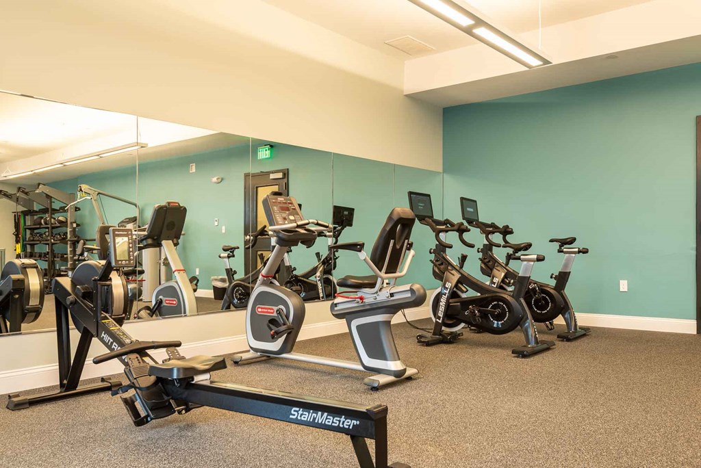 Fitness Room equipment at One Wall St