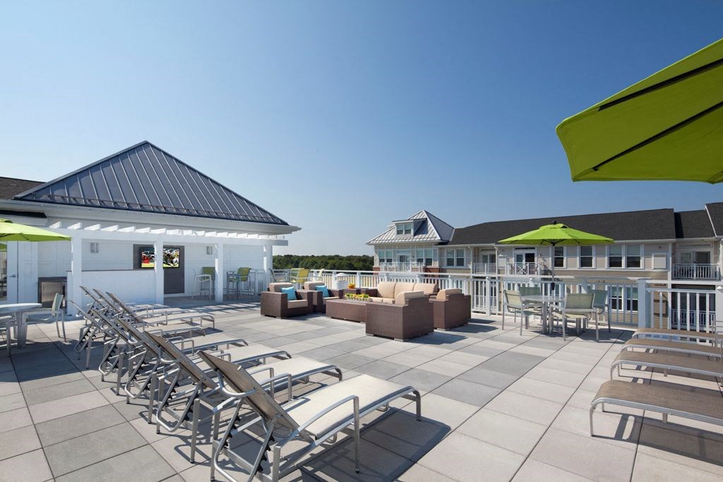 Roofdeck at The Commons Weymouth