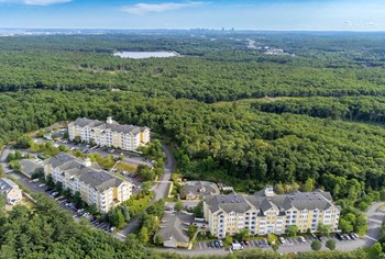 Lynnfield Commons Aerial of reservation, property, and boston in background - Photo Gallery 2