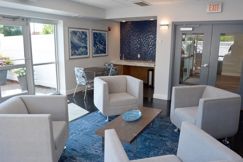 Parkside common area and resident lounge