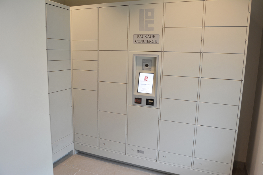 locker system for secure package deliveries