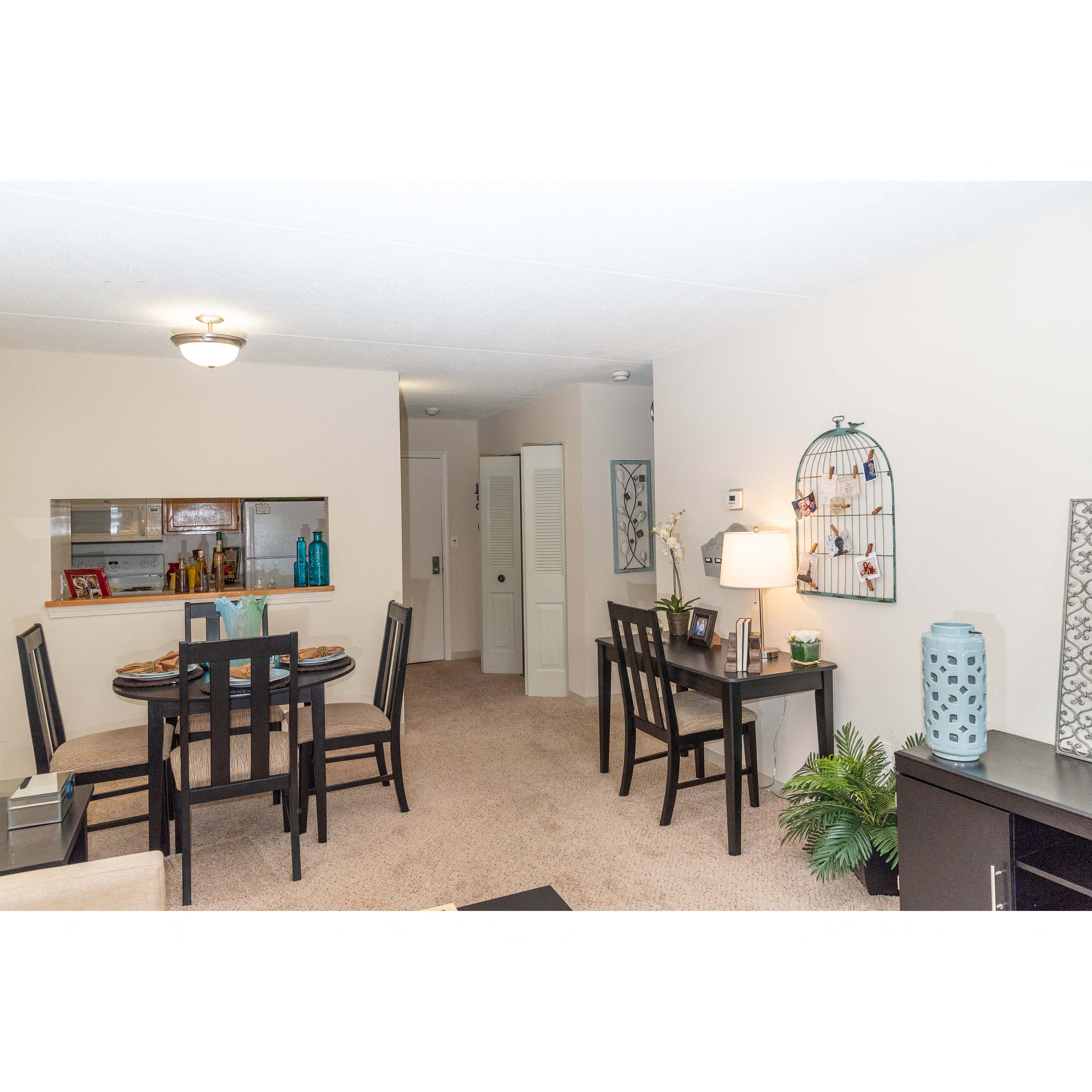 Dining Room View into Kitchen