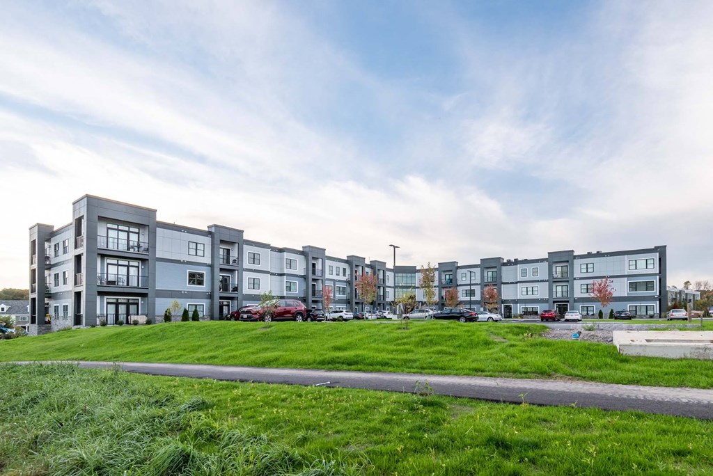 Millside apartments in canton from front exterior