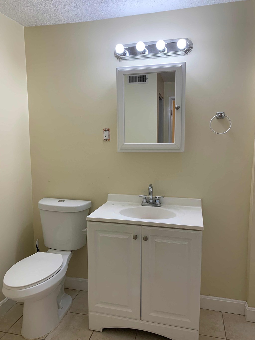 Two bedroom apartment with high quality finishes in bathroom