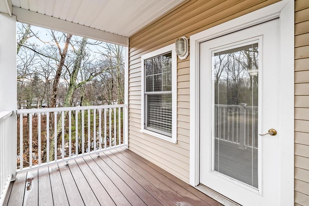 Ashland woods apartment with balcony and view of woods