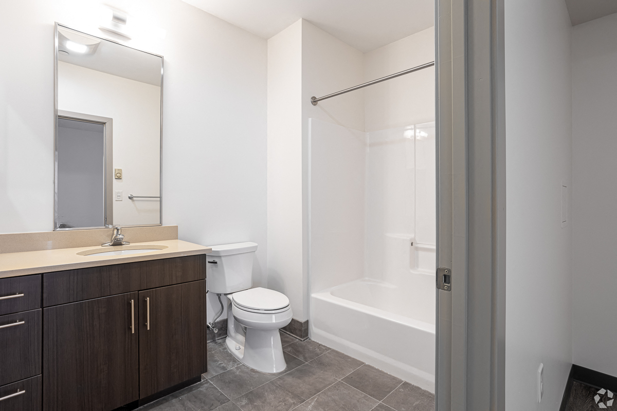 Full Size Bathrooms at Parkside on Adams