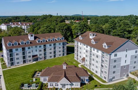 The Sto Apartments, Blue Hills in Background and  clubhouse