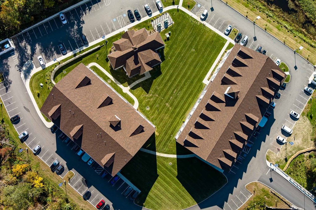 The Sto in Stoughton aerial overview