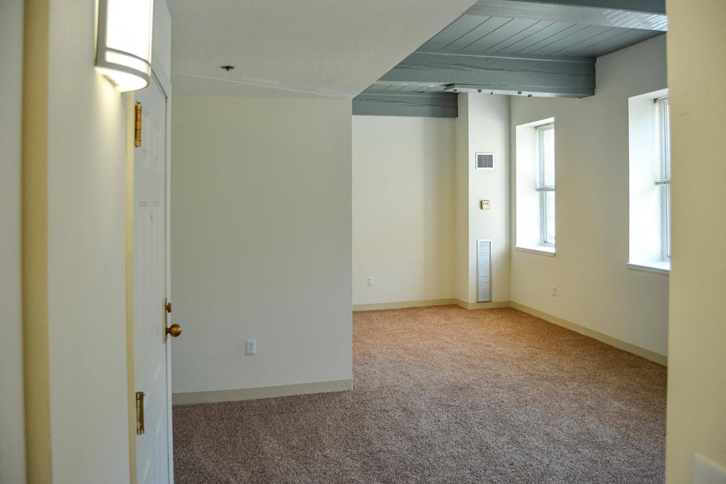 bedroom at Mass Mills Apartments Lowell