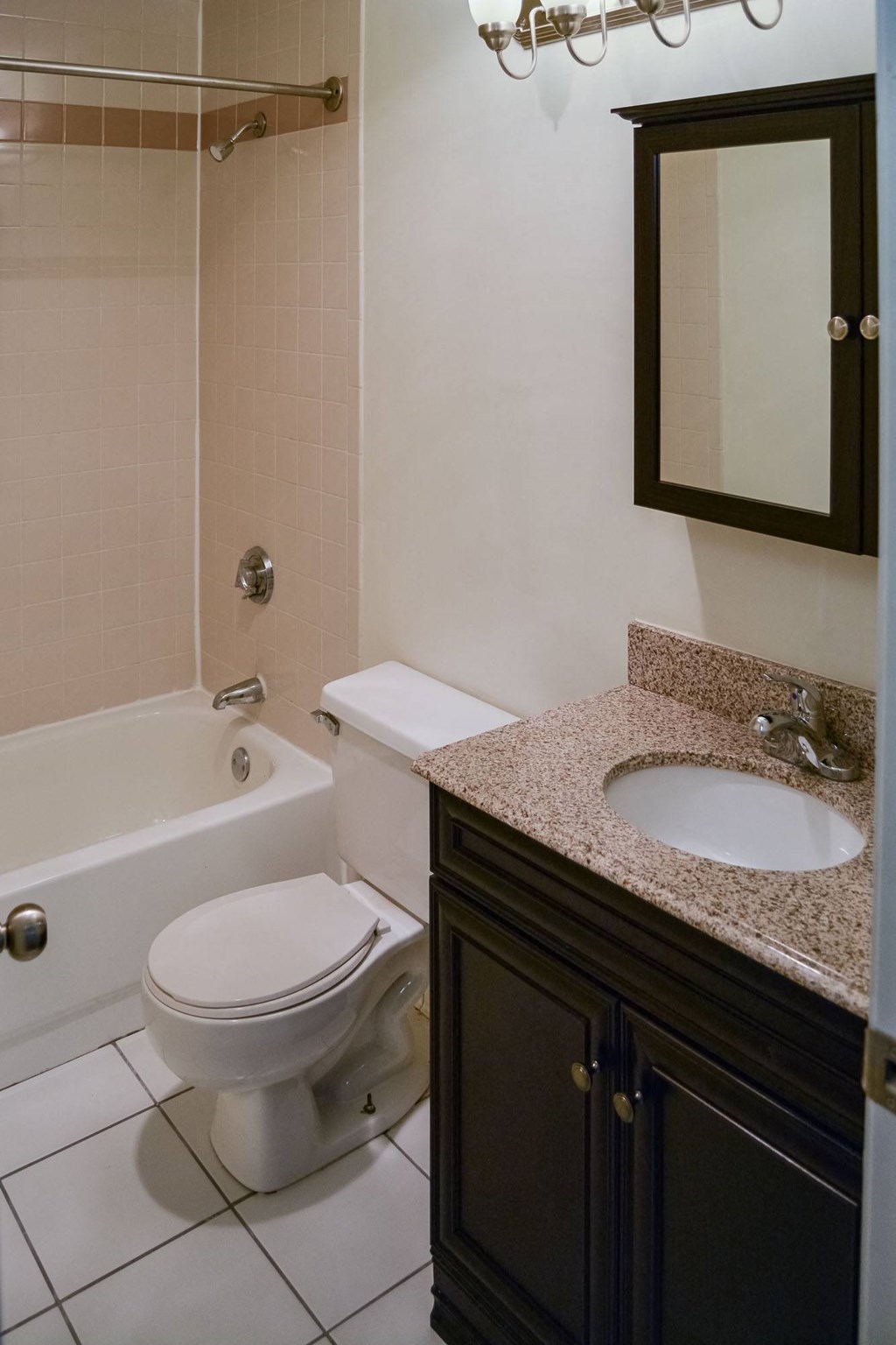 Bathroom at Mass Mills Apartments Lowell