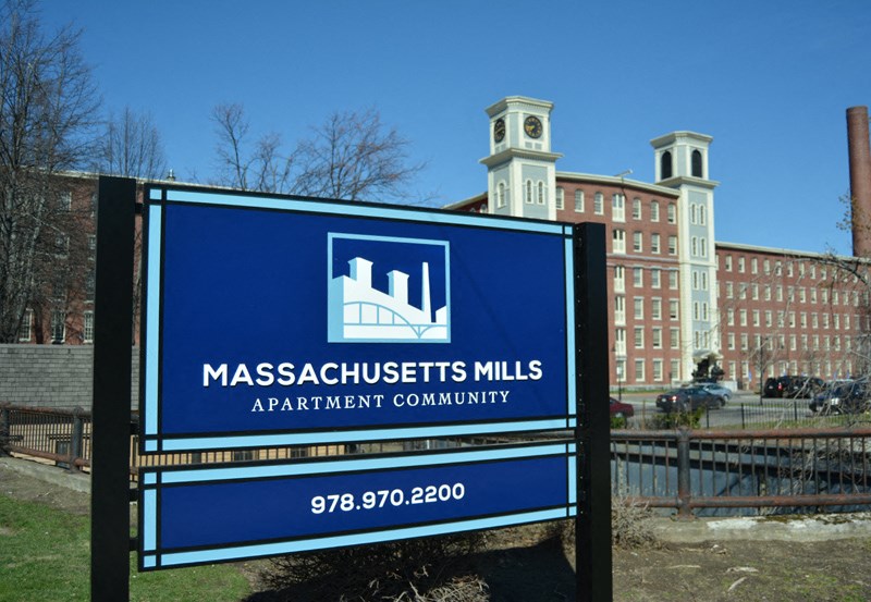 Mass Mills Apartments Lowell Logo