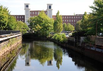 Mass Mills Lowell Canal Canal at Mass Mills Lowell