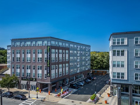main view of the office building