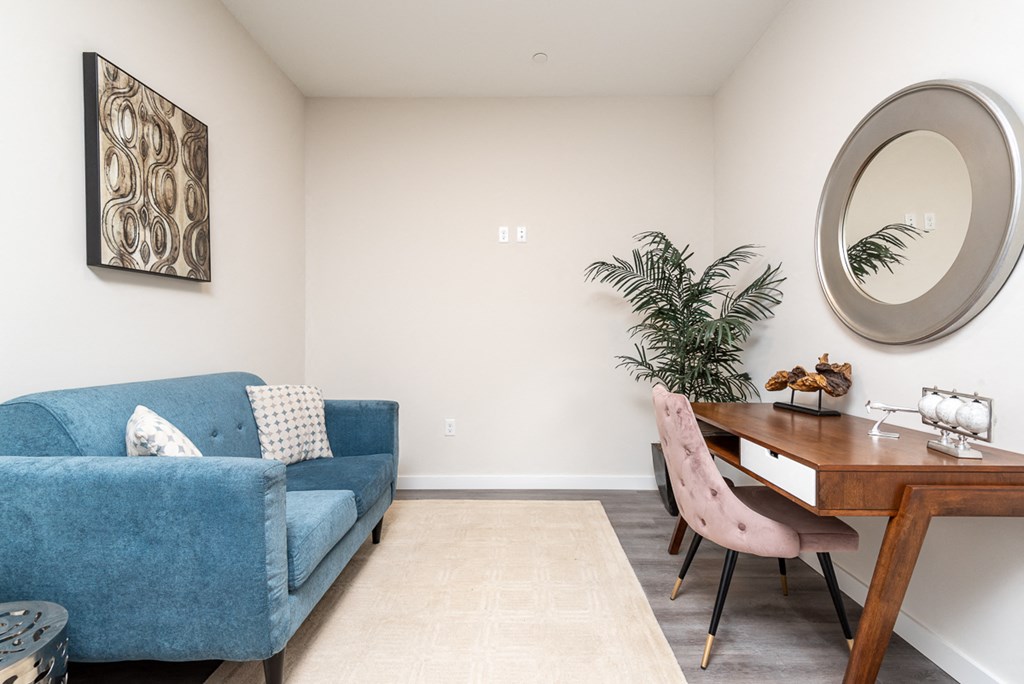 Millside model with den office lounge area