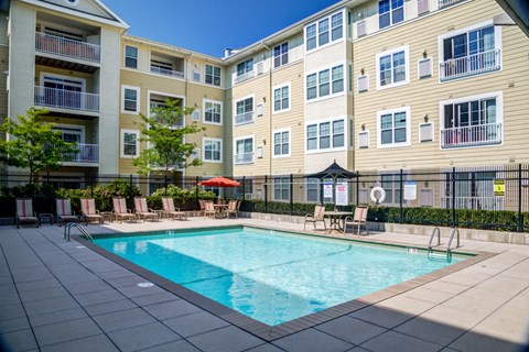 Swimming Pool Parkside Commons Apartments Chelsea, MA