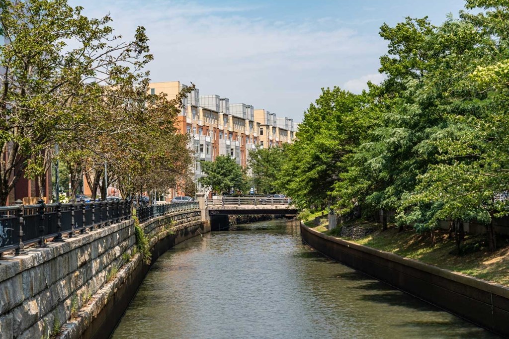 Riverwalk in providence