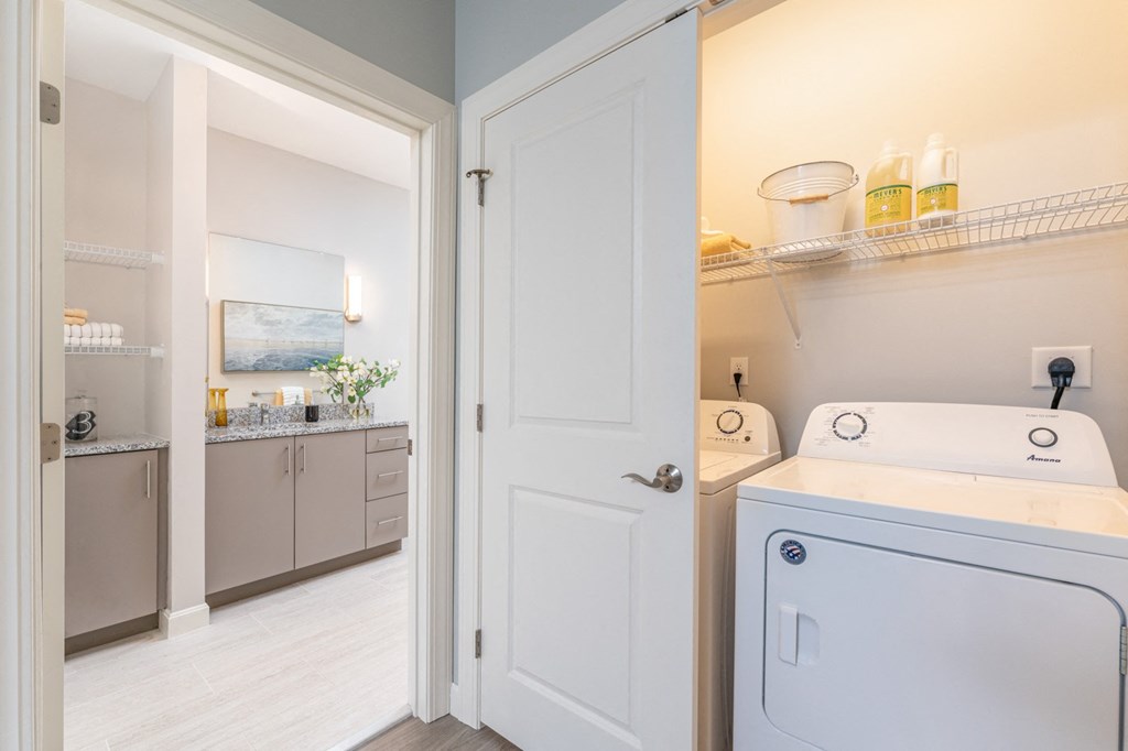 Private washer and dryer