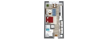 S1 Floor Plan at Union 346, Somerville, MA 02143