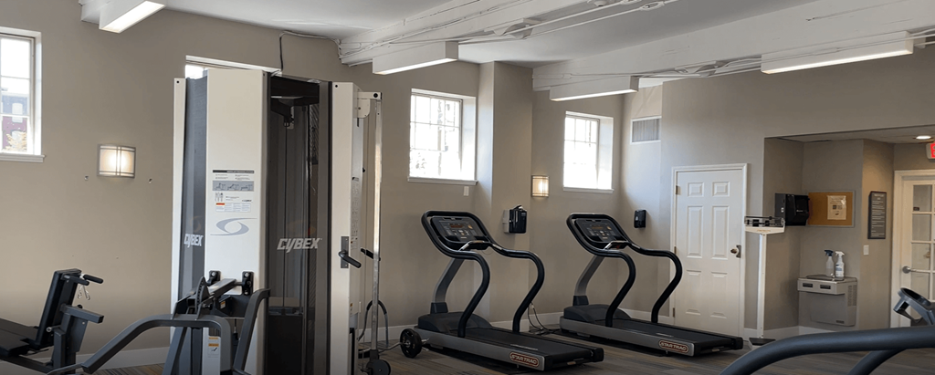 Cardio Machines in Fitness Center