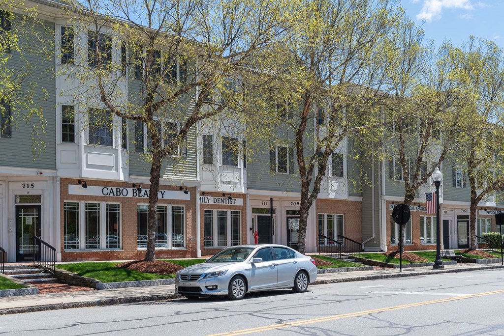 Scenic Downtown Canton Center Shops near Millside and Heritage Park