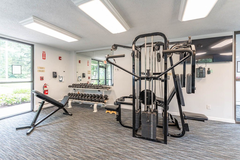 the preserve at ballantyne commons fitness room
