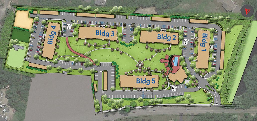 The Curtis site plan