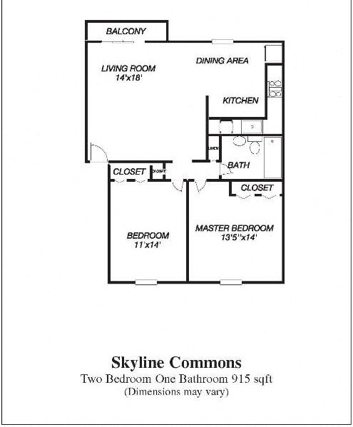 Dracut MA 2 Bedroom Apartments for Rent Rent this Large Two Bedroom Cat Friendly Layout at Skyline Commons