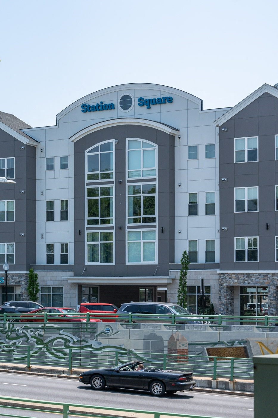 Station Square seen from across the street