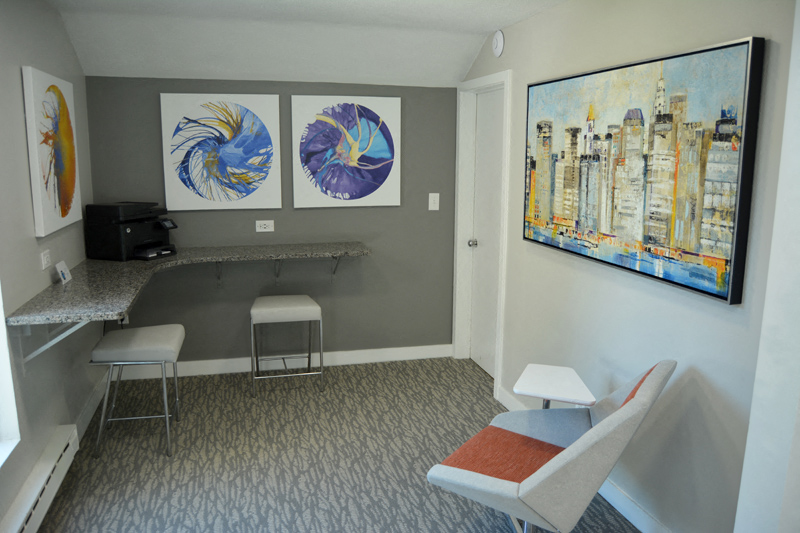 Business Center at Stone Run Apartments