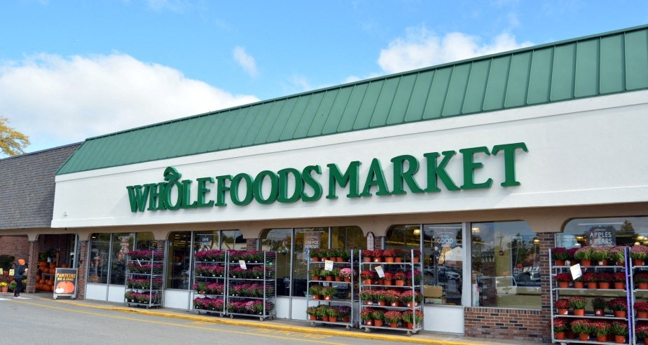 Nearby is a Whole Foods Weymouth