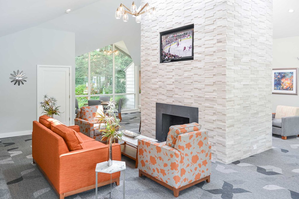 Resident Lounge Weymouth Commons Apartments