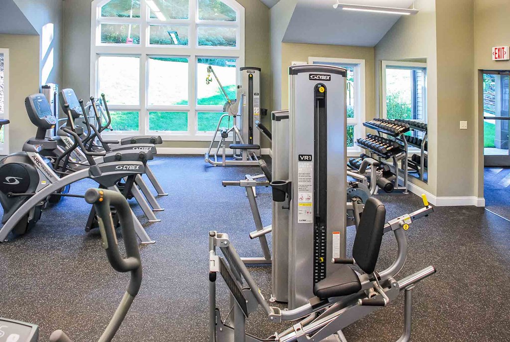 Fitness Center Weymouth Commons Apartments