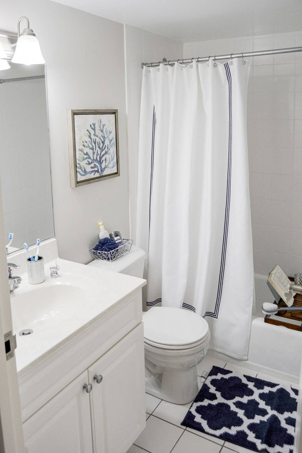Example of Bathroom at Weymouth Commons Apartments