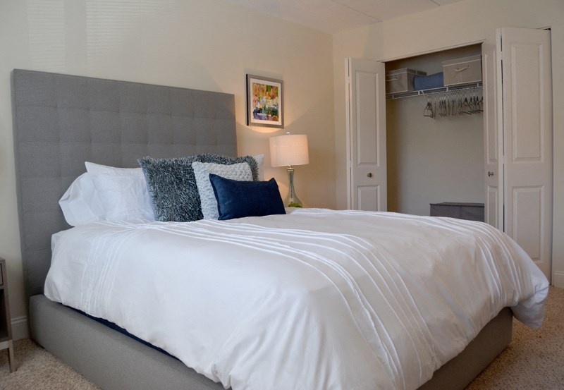 Queen Bed in a Weymouth Commons Apartment