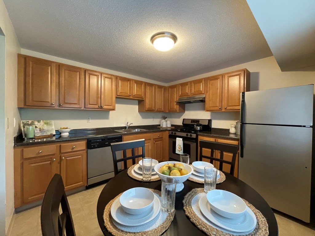 Kitchen in Model Apartment